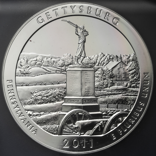 USA アメリカ合众国 25Cents in Silver 2011 PCGS-MS69PL UNC