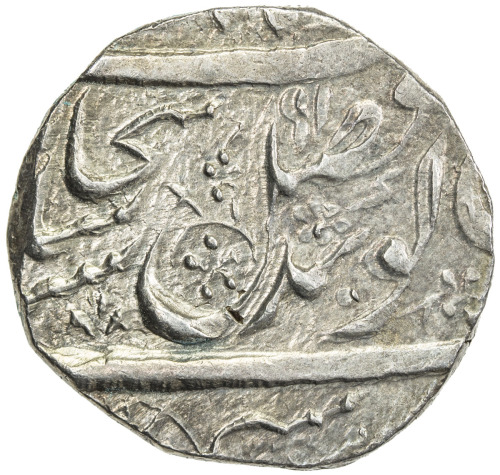 India - Princely States，SIKH EMPIRE: AR rupee (11.12g), Lahore, VS[18]91, KM-66.2, Herrli-08.08, VS1