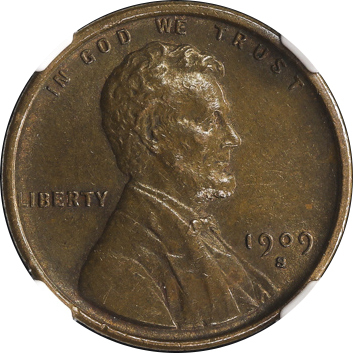 USA アメリカ合众国 Cent 1909S NGC-AU58BN EF