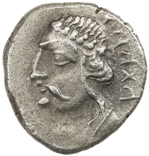 Ancient - Central Asia，NAKHSHAB: Ashtat, 1st-3rd century, AR drachm (2.50g), Zeno-68590 (this piece)