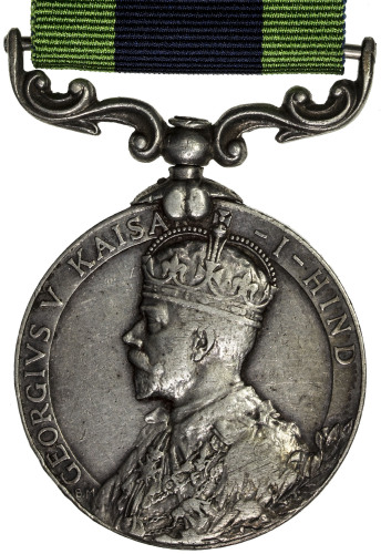 World Coins - Europe，GREAT BRITAIN: George V, 1910-1936, AR military medal, India General Service Me