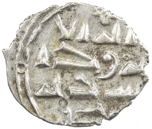 India - Sind & Multan，HABBARIDS OF SIND: Ahmad, ca. 1010-1040, AR damma (0.41g), ND, ND, A-1502A, wi