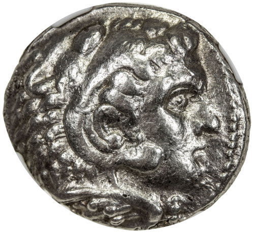 Ancient - Greek，MACEDONIA: Alexander III, the Great, 336-323 BC, AR tetradrachm (17.20g), early post