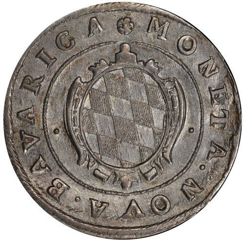World Coins - Europe，BAVARIA: Maximilian I, 1597-1651, AR 24 kreuzer, ND (1620), KM-40, JB-829, MONE
