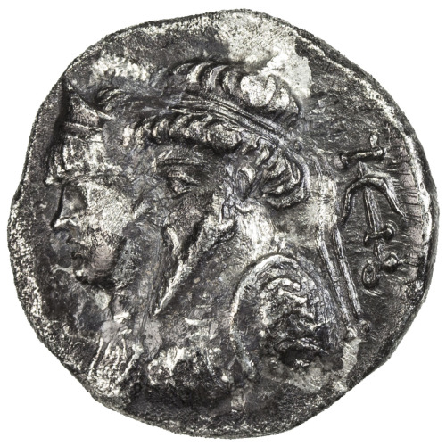 Ancient - Near East，ELYMAIS: Kamnaskires III & Anzaze, ca. 82-73 BC, AR drachm (3.74g), Seleucia ad 