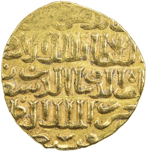 Islamic - Spain & North Africa，BAHRI MAMLUK: Shaban II, 1363-1376, AV dinar (7.90g), Dimashq, DM, A-