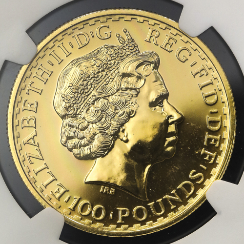 GREAT BRITAIN イギリス 100Pounds 2001 NGC-MS68 DPL UNC