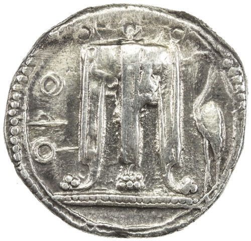 Ancient - Greek，BRUTTIUM: Kroton: Anonymous, ca. 530-500 BC, AR stater (7.85g), SNG-Ashmolean 1463; 