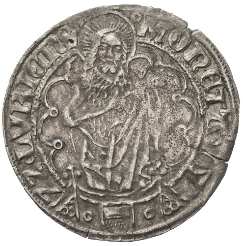 World Coins - Europe，LÜBECK (CITY): AR doppel-schilling (4.19g), 1522, Saurma-3502, Bahrens-357, St.