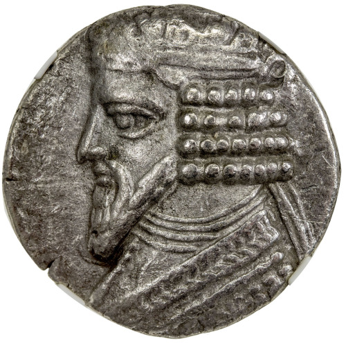 Ancient - Near East，PARTHIAN KINGDOM: Gotarzes II, ca. AD 44-51, BI tetradrachm, diademed bust left 