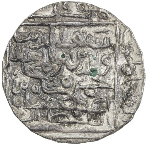 India - Sultanates，BENGAL: Sayf al-Dain Hamza Shah, 1410-1412, AR tanka (10.71g), Satgaon, ND, G-B27
