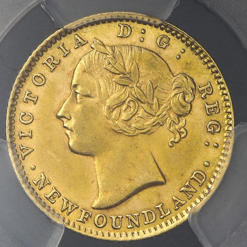 CANADA Newfoundland ニューファンドランド 2Dollars 1882H PCGS-AU58 EF+