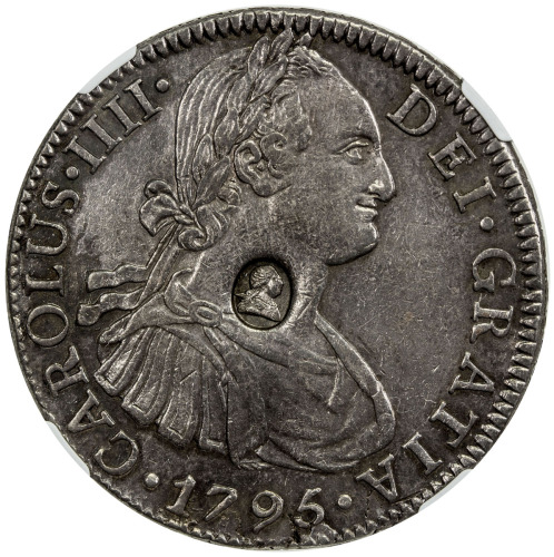 World Coins - Europe，GREAT BRITAIN: George III, 1760-1820, AR dollar, ND [1797-99], KM-638, S-3765A,