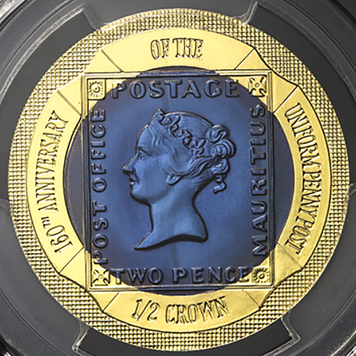 GIBRALTAR ジブラ儿タ儿 1/2Crown 2000 PCGS-PR69 Proof