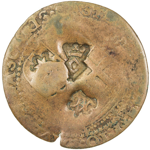 World Coins - Europe，SOVEREIGN MILITARY ORDER OF MALTA: Emmanuel de Rohan, 1775-1797, AE 4 tari, 6 c