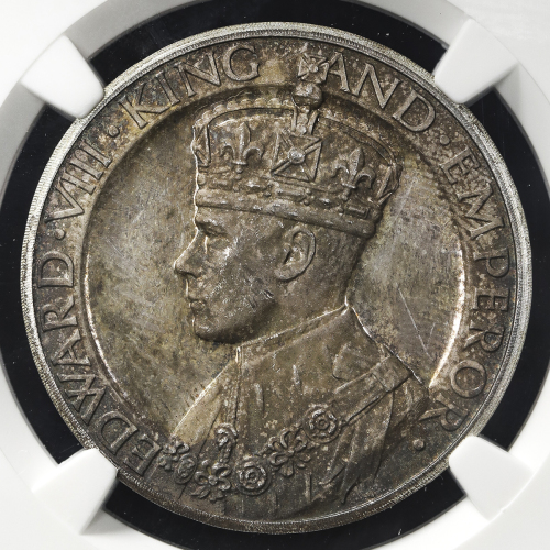 GREAT BRITAIN Edward VIII エドワード8世(1936) AR Medal 1936 NGC-MS64 UNC