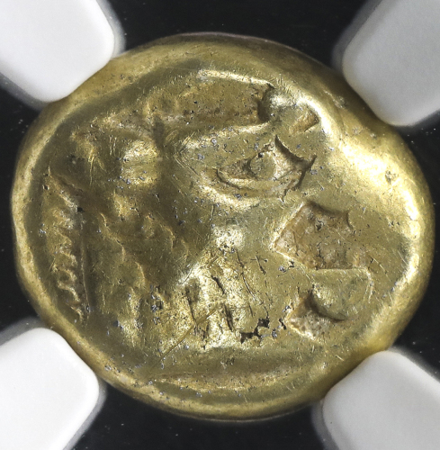 Kingdom of Lydia リディア王国 EL 1/3Stater (Trite) 610~546BC NGC-VF“Strike3/5 Surface4/5” -VF