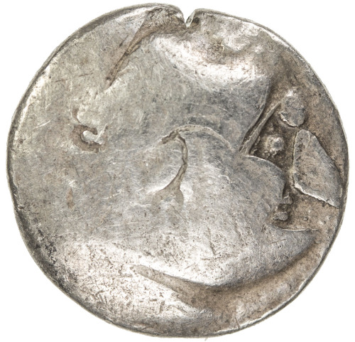 Ancient - Central Asia，CAUCASIAN ALBANIA: Anonymous, ca. 1st century BC, AR drachm (3.69g), Sergeev-