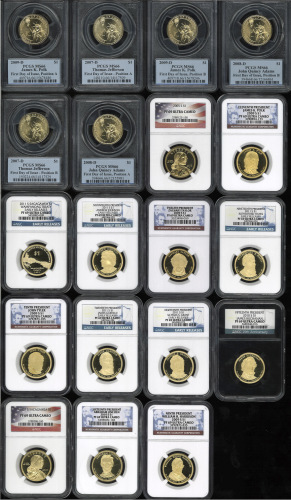 USA アメリカ合众国 Dollar 2005~2011 PCGS-MS66(×6)、NGC-PF69(×13) 返品不可 要下见 Sold as is No returns UNC&Proof