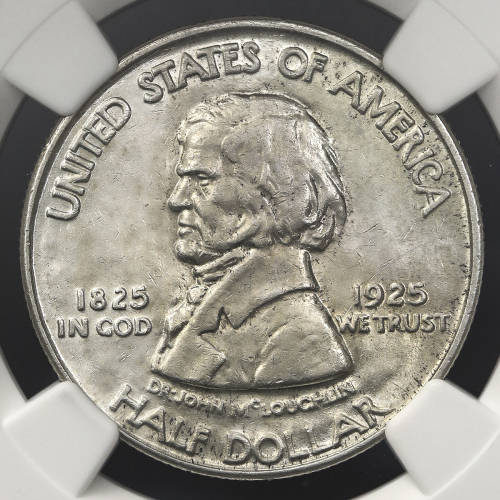 USA アメリカ合众国 50Cents 1925 NGC-AU Details“Improperly Cleaned“ 洗浄 EF