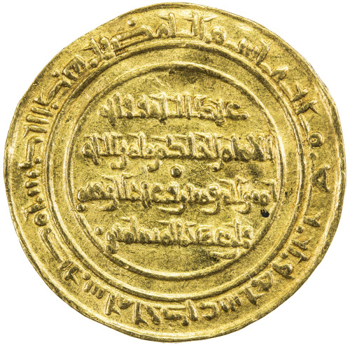 Islamic - Spain & North Africa，FATIMID: al-Hakim, 996-1021, AV dinar (4.11g), Misr, AH411, A-709A, N