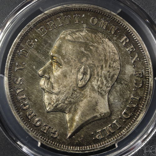 GREAT BRITAIN George V ジョージ5世(1910~36) Crown 1935 PCGS-PR65 CAM Proof UNC~FDC
