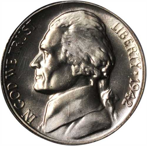 1942-P Jefferson Nickel. Type II. Proof-67 (PCGS). CAC. OGH.