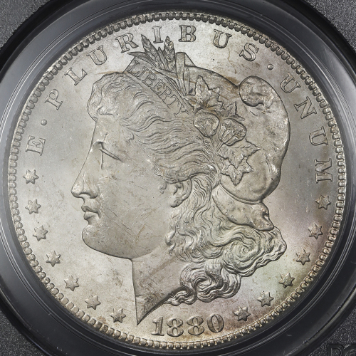 USA アメリカ合众国 Dollar 1880CC  PCGS-MS64 UNC+
