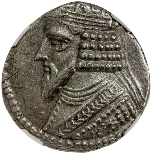 Ancient - Near East，PARTHIAN KINGDOM: Gotarzes II, ca. AD 44-51, BI tetradrachm, diademed bust left 