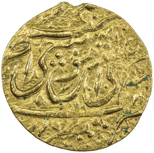Islamic - Shahs of Iran，QAJAR: Agha Muhammad Khan, 1779-1797, AV ¼ mohur (2.72g), Mazandaran, AH1199