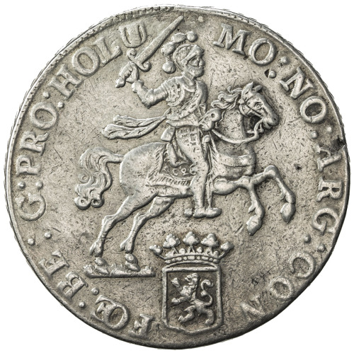 World Coins - Europe，HOLLAND: Dutch Republic, AR ducaton, 1766, KM-90.2, Delmonte-1047, classic silv