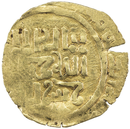 Islamic - Mongol Dynasties，GREAT MONGOLS: Anonymous, ca. 1220s-1230s, AV dinar (2.94g), Bukhara, ND,