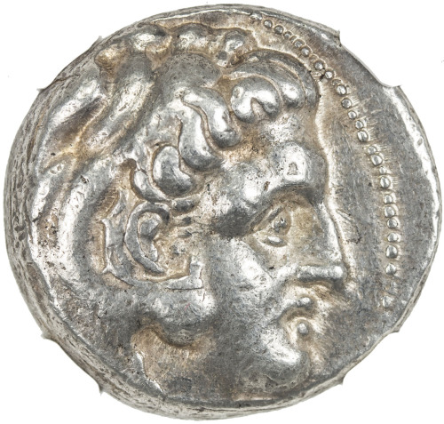 Ancient - Greek，MACEDONIA: Alexander III, the Great, 336-323 BC, AR tetradrachm (17.13g), S-6724, po