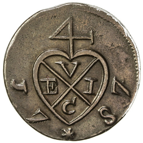 World Coins - Asia & Middle-East，PENANG: AE cent (9.25g), 1787, KM-4, British East India Company iss