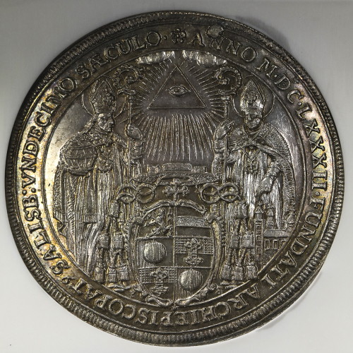 AUSTRIA Salzburg ザ儿ツブ儿ク Taler 1682PS NGC-MS64 UNC+