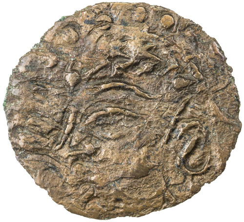 Ancient - Central Asia，NAKHSHAB: Anonymous, 3rd series, ca. 3rd century, BI unit (0.84g), cf. Zeno-6