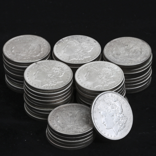 USA アメリカ合众国 Dollar 1921(×49),21D(×4),21S(×3)  计56枚组 56pcs 返品不可 要下见 Sold as is No returns EF~UNC