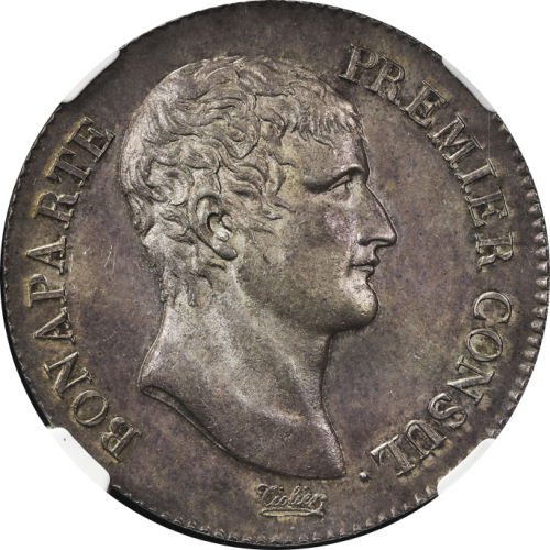 FRANCE Napoleon I ナポレオン1世(1802~15) 5Francs AN-XI(1802/3)A NGC-MS63 UNC