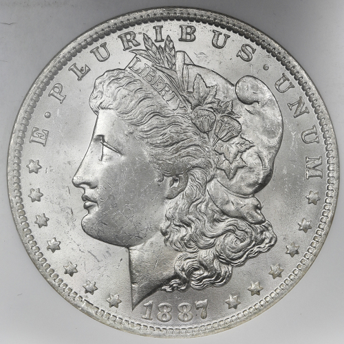 USA アメリカ合众国 Dollar 1887O  NGC-MS63 UNC