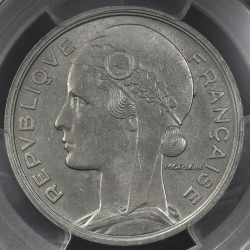 FRANCE 3rd Rep 第三共和政(1870~1940) Essai 5Francs  1933 PCGS-SP63 见本打 UNC