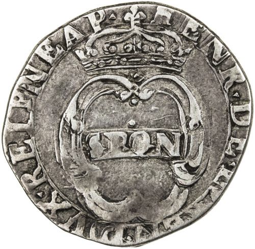 World Coins - Europe，NAPLES: Henry II of Guise, in Naples, 1647-1648, AR 15 grana (4.01g), Naples (1