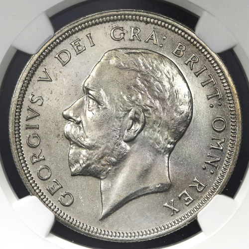 GREAT BRITAIN George V ジョージ5世(1910~36) Crown 1932 NGC-PF63 Proof UNC
