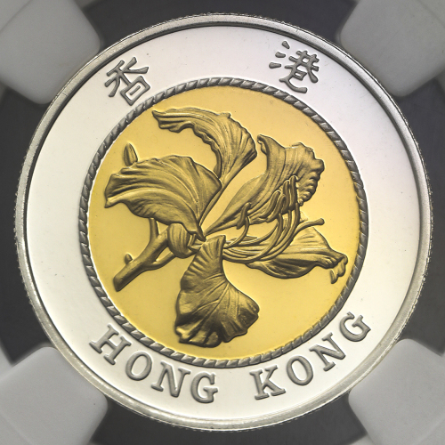 HONG KONG 香港 10Dollars 1994 NGC-PF68 Ultra Cameo  Proof