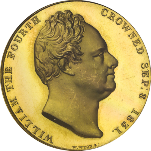GREAT BRITAIN William IV ウィリアム4世(1830~37) AV Medal 1831 NGC-PF64 Ultar Cameo Proof UNC