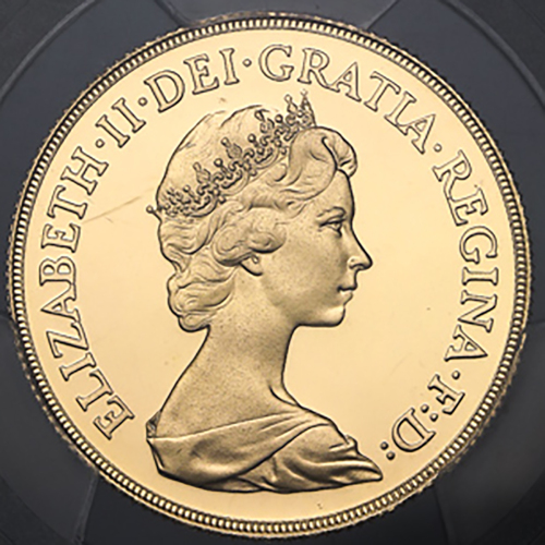 GREAT BRITAIN Elizabeth II エリザベス2世(1952~) 2Pounds 1982 PCGS-PR69 DCAM Proof