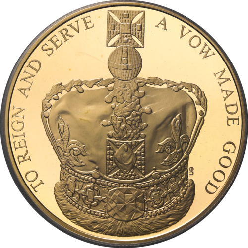 GREAT BRITAIN Elizabeth II エリザベス2世(1952~) 5Pounds in Gold 2013 PCGS-PR69 DCAM Proof