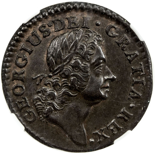World Coins - Europe，IRELAND: George II, 1714-1727, AE farthing, 1723, KM-25, Wood’s Hibernia coinag
