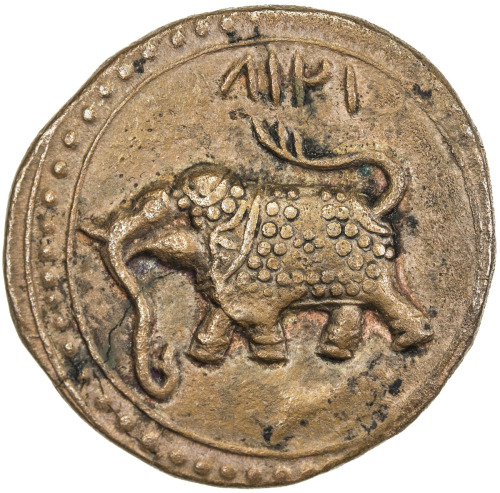India - Princely States，MYSORE: Tipu Sultan, 1782-1799, AE paisa (11.04g), Farrukhi, AM1218, KM-53.2