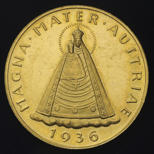 AUSTRIA Republic オーストリア共和国 100Schilling 1936 EF+