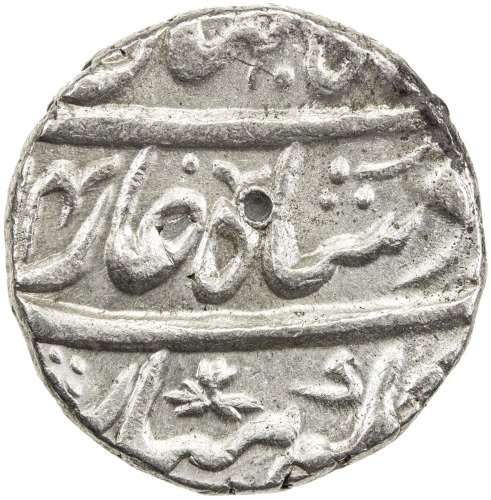 India - Mughal Empire，MUGHAL: Shah Jahan III, 1759-1760, AR rupee (11.34g), Shahjahanabad, AH(117)4 